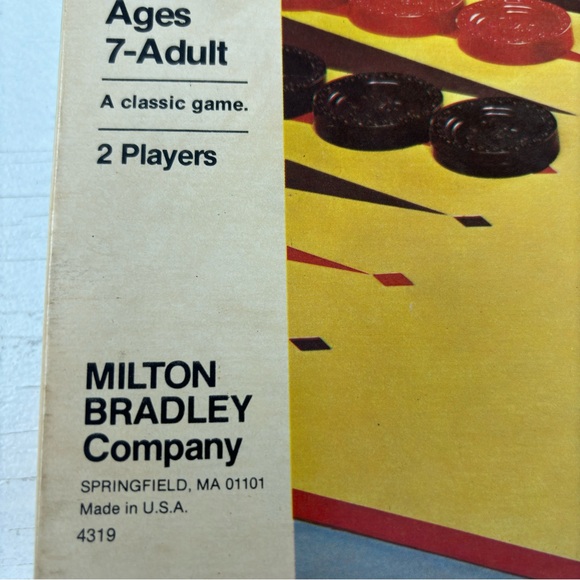 VTG Milton Bradley 1973 Backgammon & Acey-Deucy board game Not used sealed parts - Picture 5 of 11